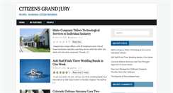 Desktop Screenshot of citizensgrandjury.com