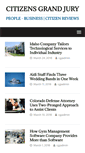 Mobile Screenshot of citizensgrandjury.com